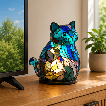 Animal lamp with a light bulb