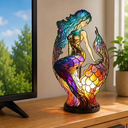 Animal lamp with a light bulb