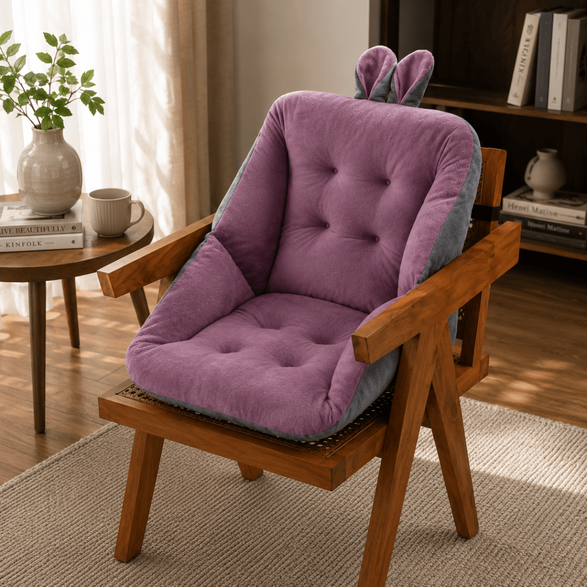 Ergonomiczna Poduszka do Siedzenia z Pianki Memory Foam do Krzeseł, Biura i Samochodu