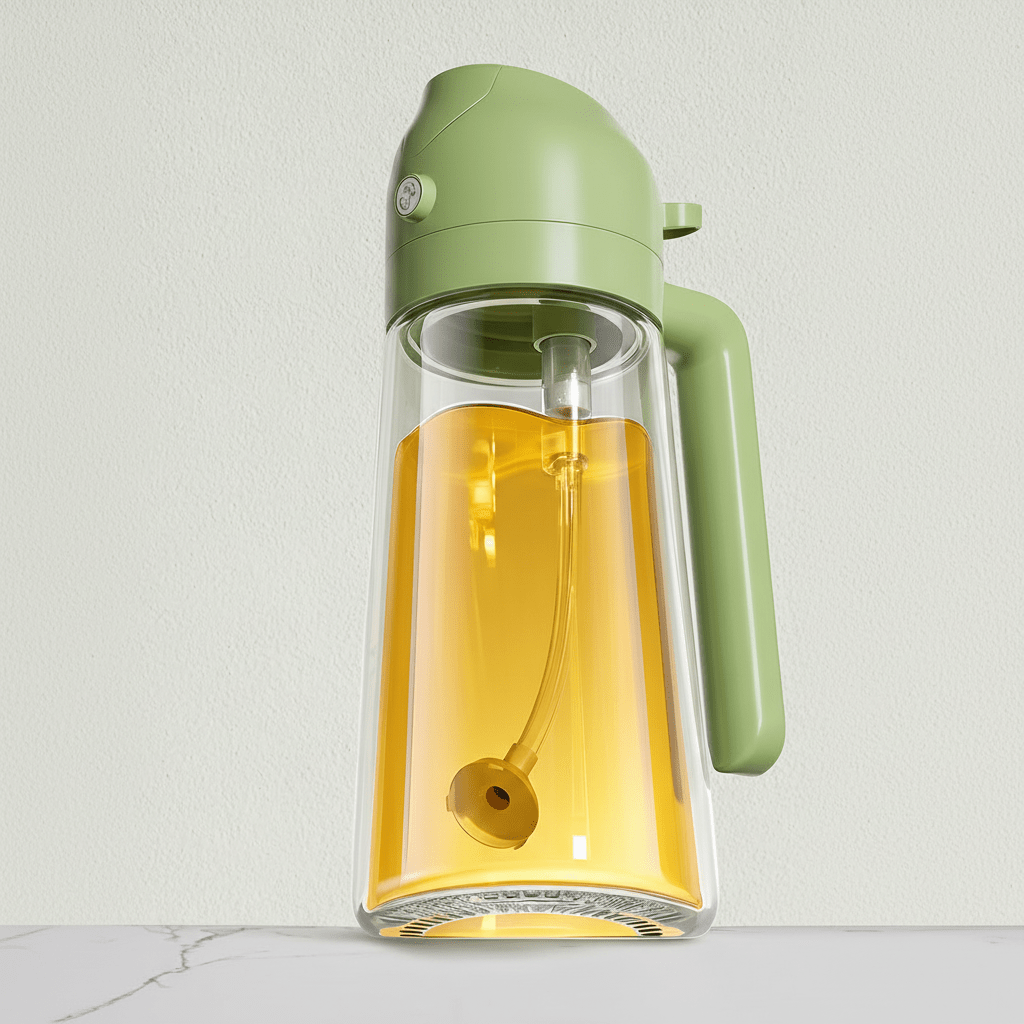 Szklany Spryskiwacz do Oleju 470 ml z Precyzyjnym Mechanizmem Rozpylania