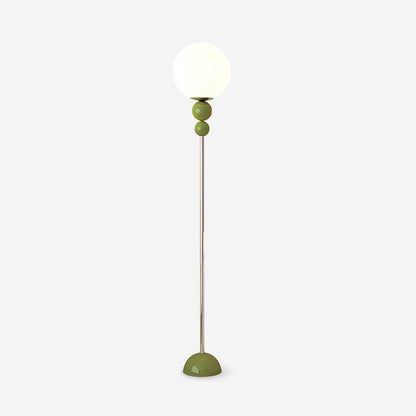Lampa podłogowa LED E27 metalowo-akrylowa 150 cm z przełącznikiem nożnym