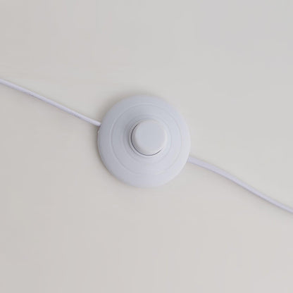 Lampa podłogowa LED E27 metalowo-akrylowa 150 cm z przełącznikiem nożnym