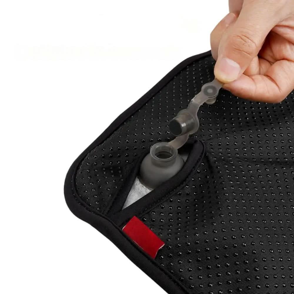 Inflatable seat cushion with 36 chambers
