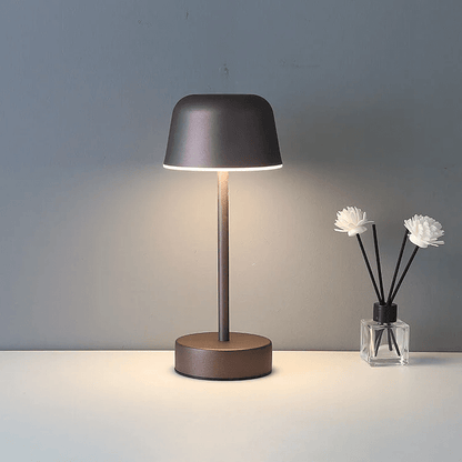 LED Lampka Stołowa Bezprzewodowa z Regulacją Jasności i 3 Trybami Światła