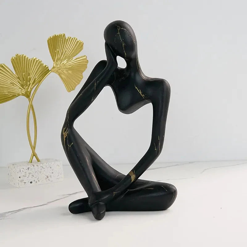 Sculpture Le Penseur en résine