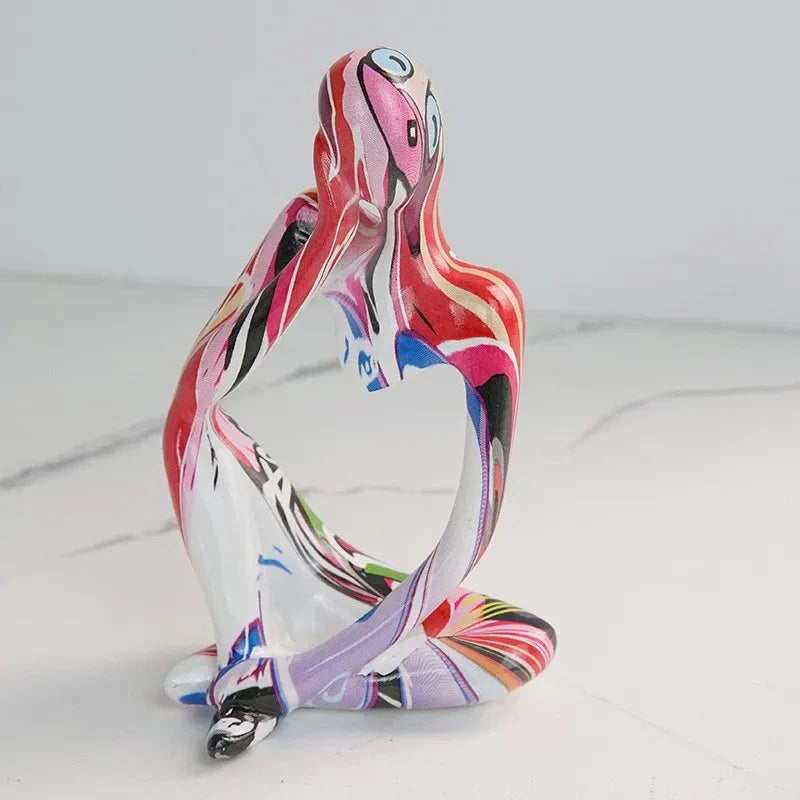 Sculpture Le Penseur en résine