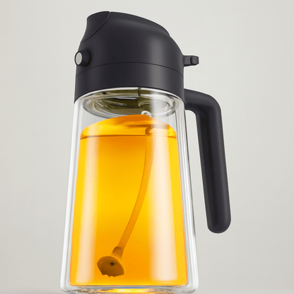 Szklany Spryskiwacz do Oleju 470 ml z Precyzyjnym Mechanizmem Rozpylania