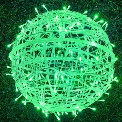 Kula LED z Wzorem Rattanowym do Tarasu, Balkonu i Ogrodu