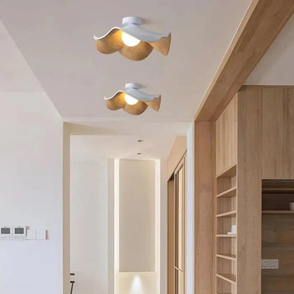 Lampa sufitowa z żywicy i metalu, gniazdo G9, do oświetlenia wnętrz