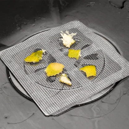 Disposable shower drain filter