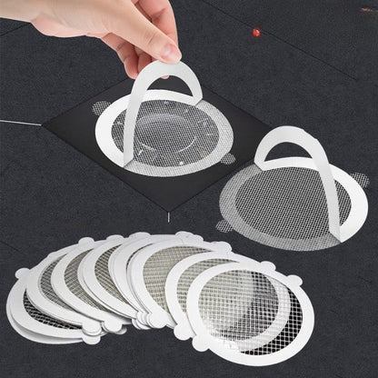 Disposable shower drain filter