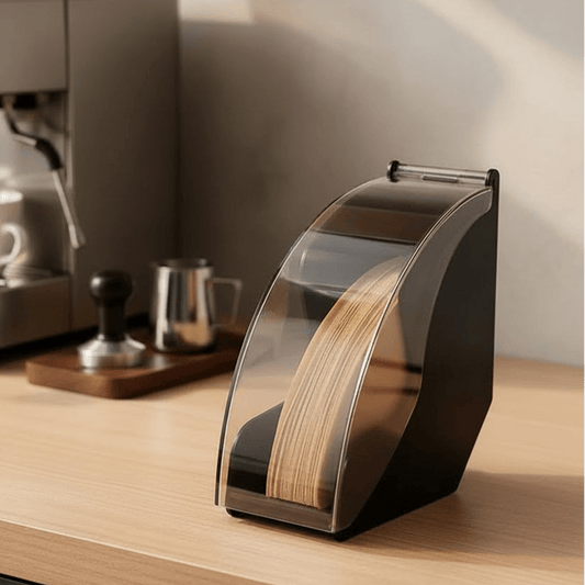 Coffee filter holder with a lid