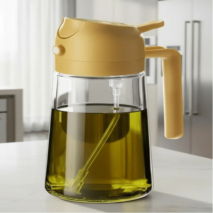 Szklany Spryskiwacz do Oleju 470 ml z Precyzyjnym Mechanizmem Rozpylania