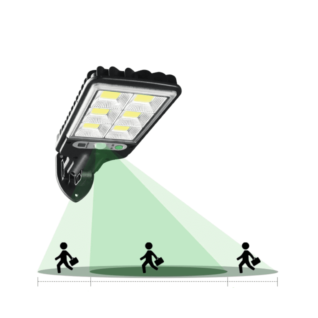 Reflektor Solarny LED z Czujnikiem Ruchu do Oświetlenia Zewnętrznego
