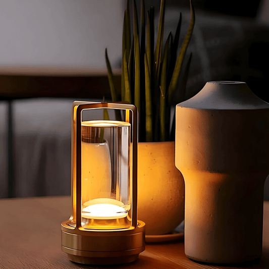 Lampe de table à intensité réglable