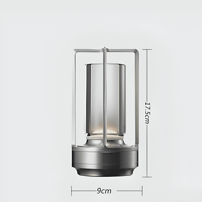 Przenośna Lampa Stołowa LED z Akumulatorem USB-C i Regulacją Jasności
