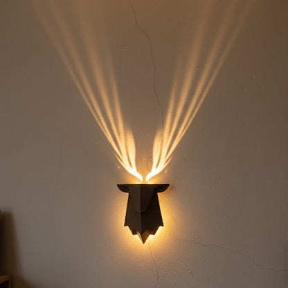 Lampa ścienna LED jeleń z pilotem