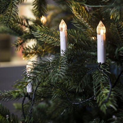 Set of 10 LED candles with remote control