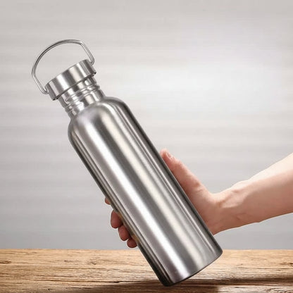 Butelka na Wodę ze Stali Nierdzewnej 1000 ml do Sportu, Podróży i Codziennego Użytku