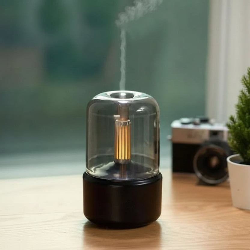 Dyfuzor Zapachowy z Funkją Nawilżania Powietrza 120 ml i Automatycznym Wyłączaniem