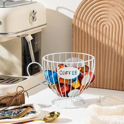 Polička na kapsle a svačiny