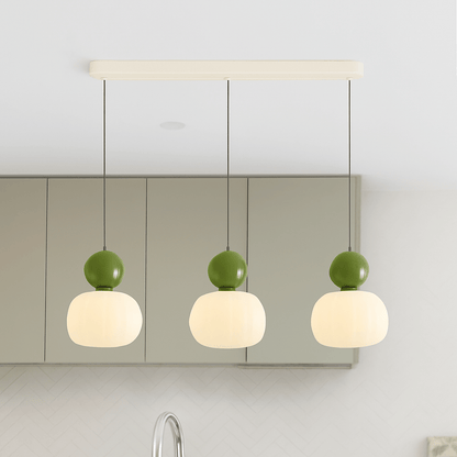 Lampa Wisząca Art Deco E27 z Metalową i Tworzywową Konstrukcją