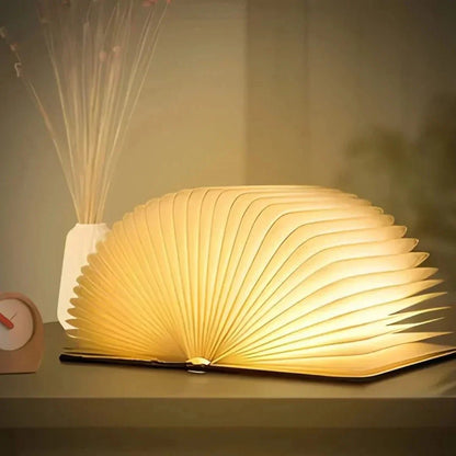LED Lampka w kształcie książki z czujnikiem dotyku i zasilaniem USB
