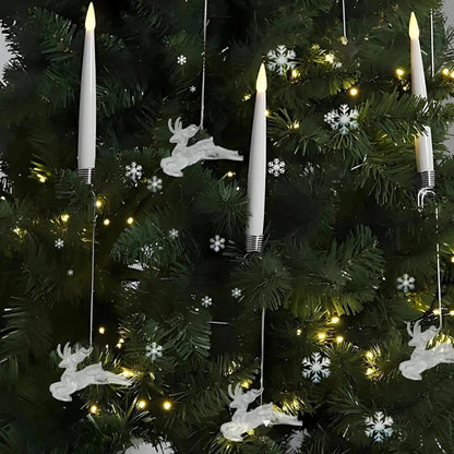 Świece LED na choinkę z timerem