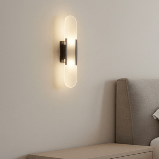 Lampa ścienna LED z dolomitu