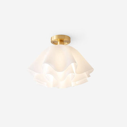 Lampa sufitowa LED z miedzi, gwint E27, do oświetlenia wnętrz