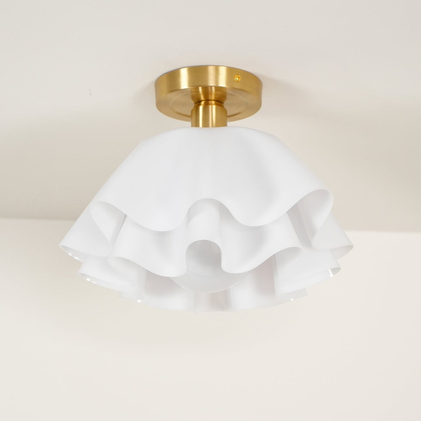 Lampa sufitowa LED z miedzi, gwint E27, do oświetlenia wnętrz
