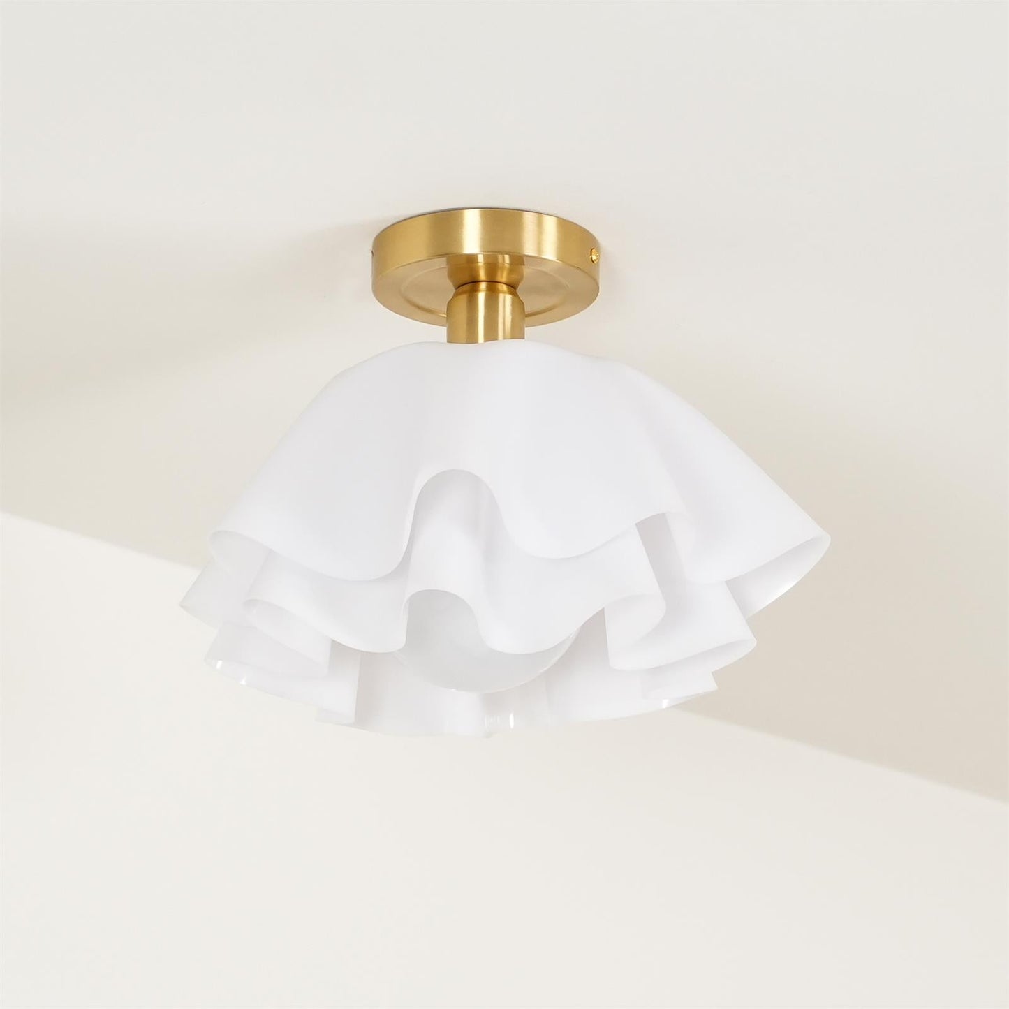 Lampa sufitowa LED z miedzi, gwint E27, do oświetlenia wnętrz