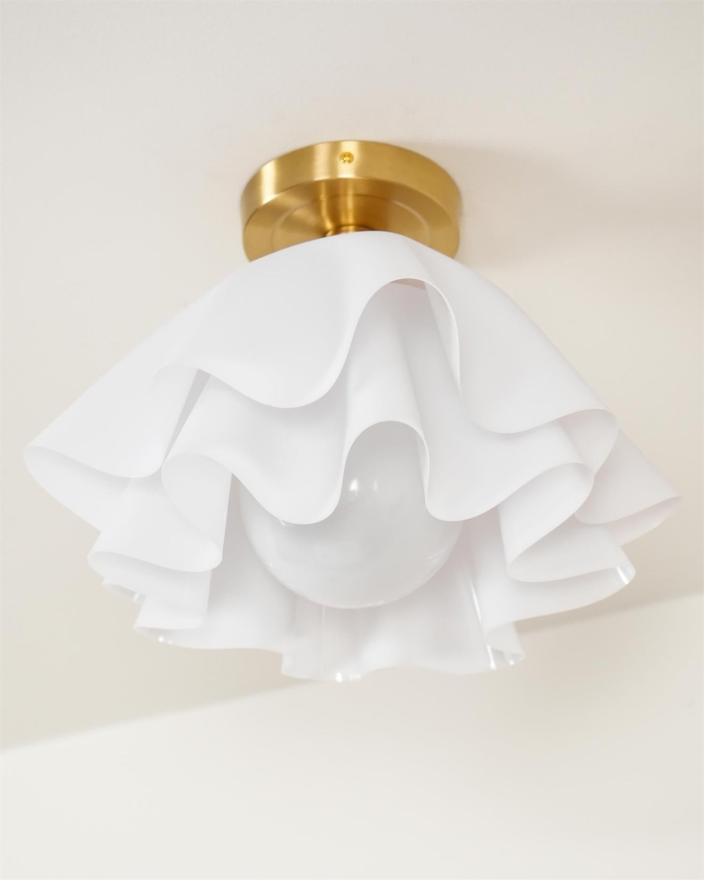 Lampa sufitowa LED z miedzi, gwint E27, do oświetlenia wnętrz