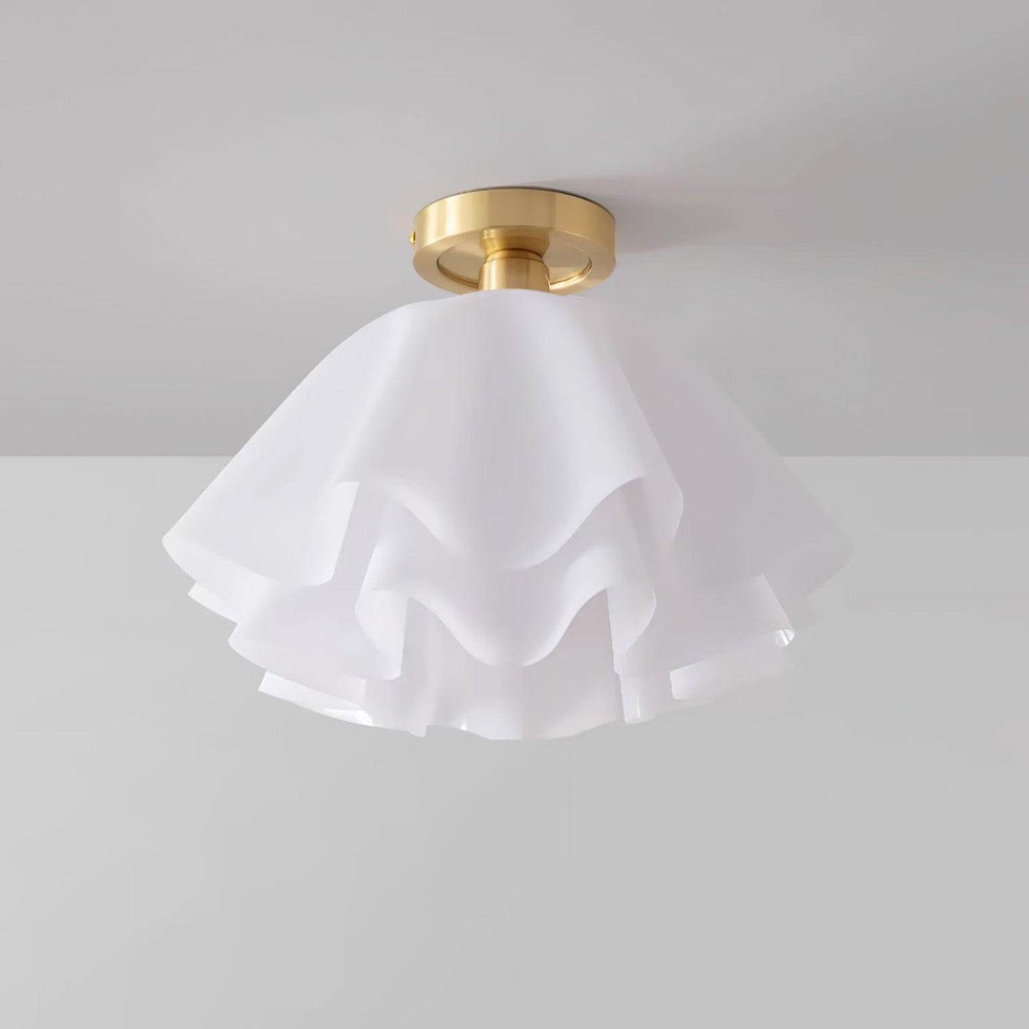 Lampa sufitowa LED z miedzi, gwint E27, do oświetlenia wnętrz