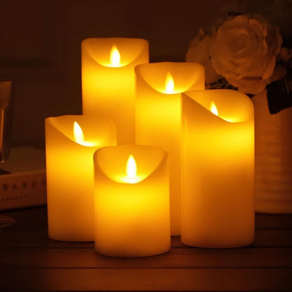 Świeca LED z efektem migotania