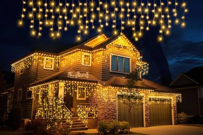 LED icicle lights 20 m