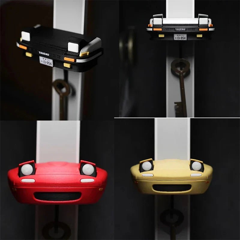 Key holder shaped like a spotlight