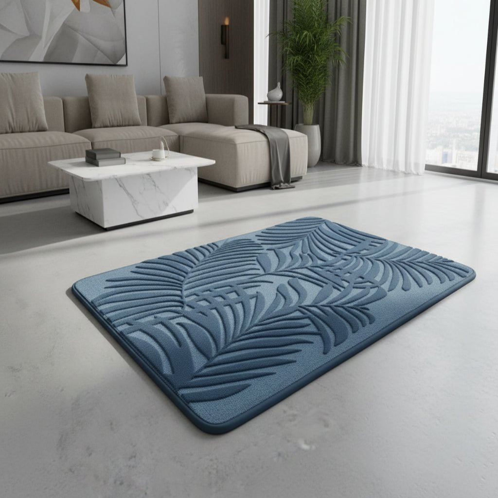 Memory foam bathroom mat