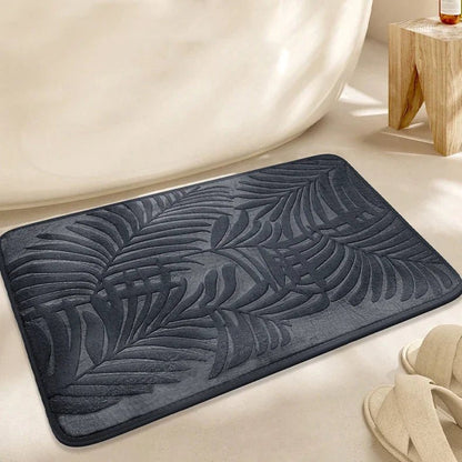 Memory foam bathroom mat