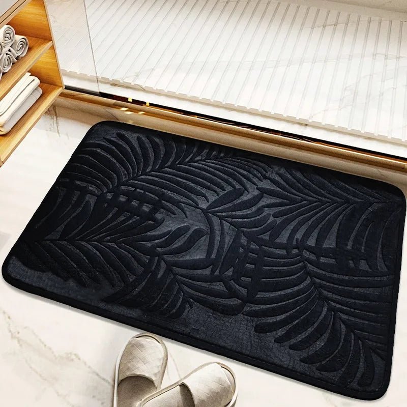 Memory foam bathroom mat