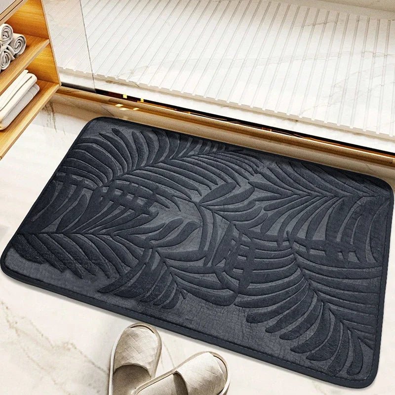 Memory foam bathroom mat