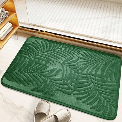 Memory foam bathroom mat