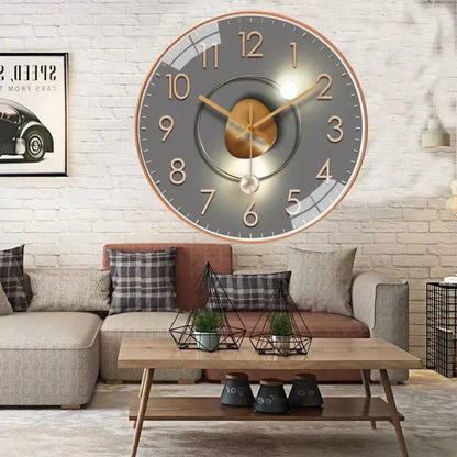 Zegar Ścienny Minimalistyczny z Cichym Mechanizmem Kwarcowym 30 cm