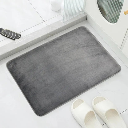 Soft bathroom mat
