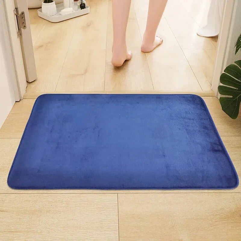 Soft bathroom mat