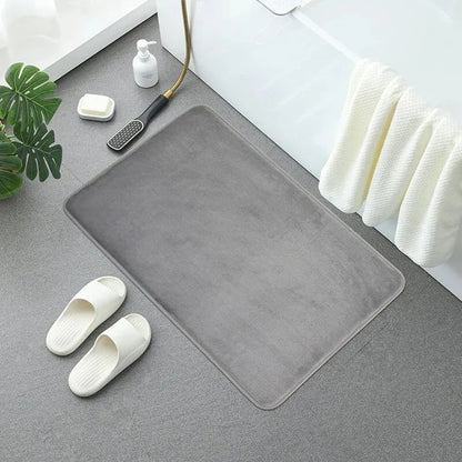 Soft bathroom mat