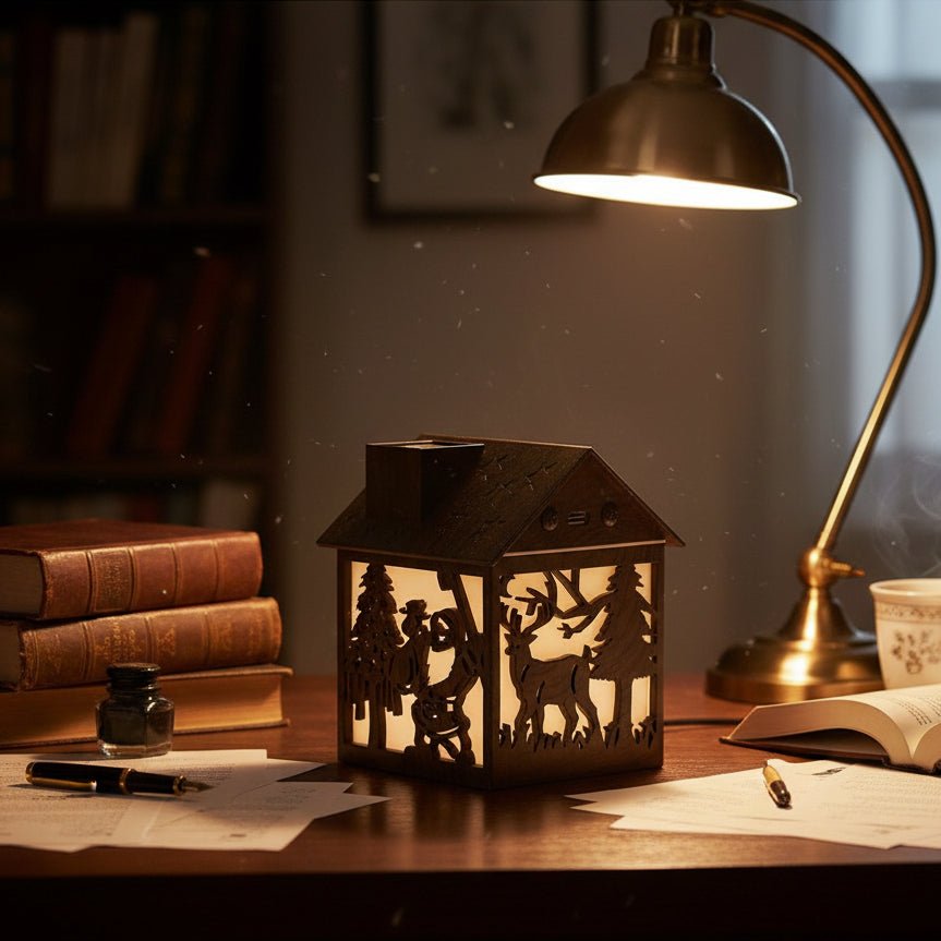 Humidificateur avec diffuseur et éclairage