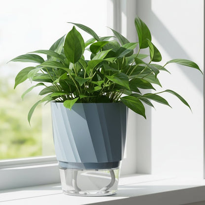 Pot autoarrosant pour l’hydroponie