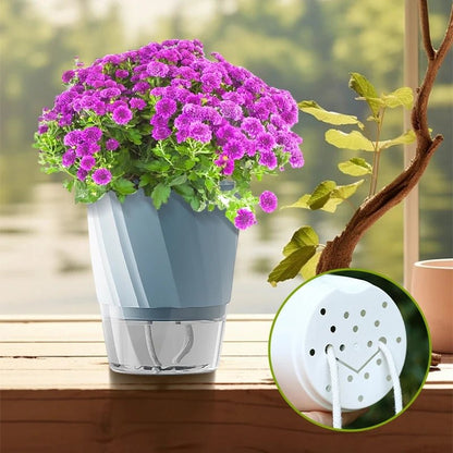 Pot autoarrosant pour l’hydroponie
