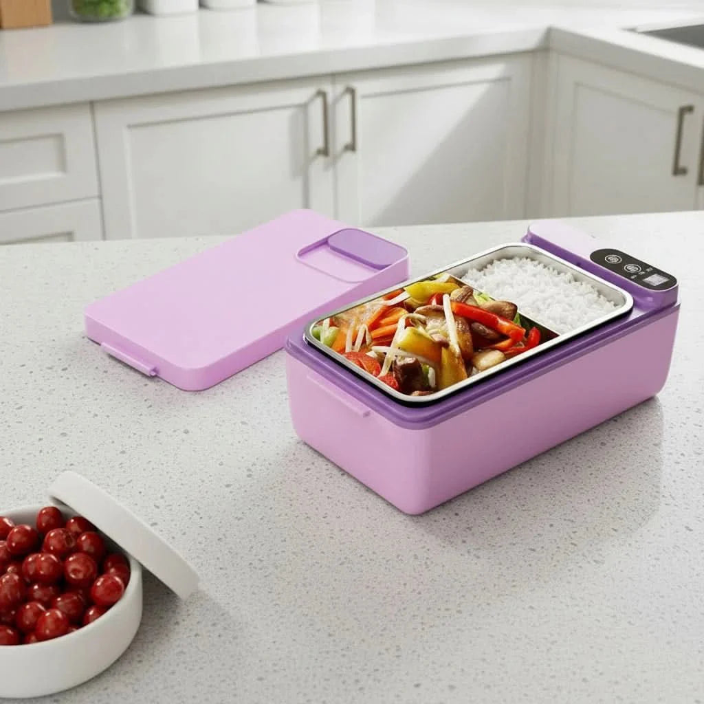 Electric lunchbox for heating food